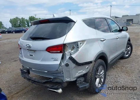 2017 Hyundai Santa Fe Sport 2.4L from USA, damaged, VIN 5XYZTDLB8HG450004